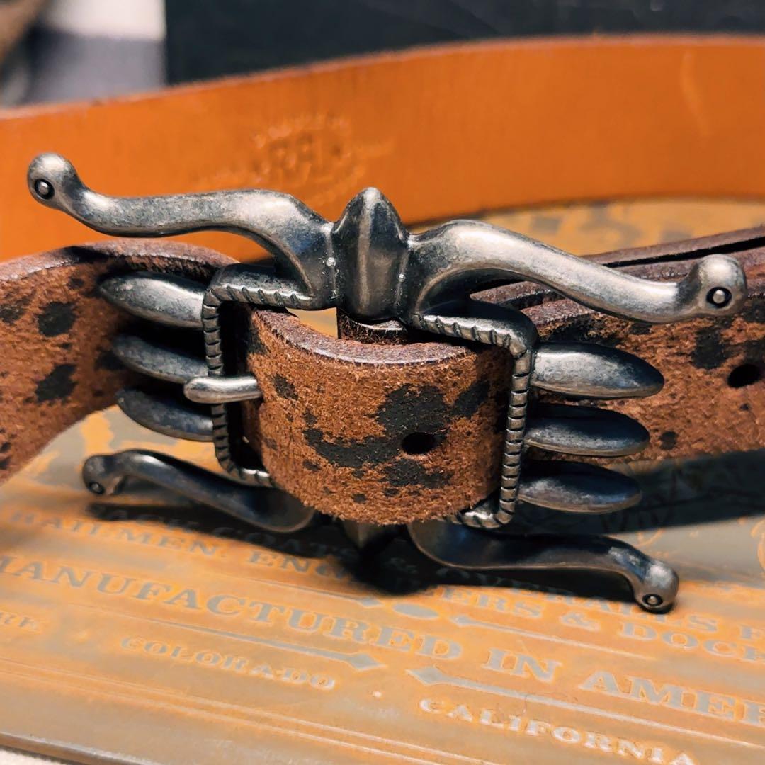 RRL オクトパス バックル ベルト-38