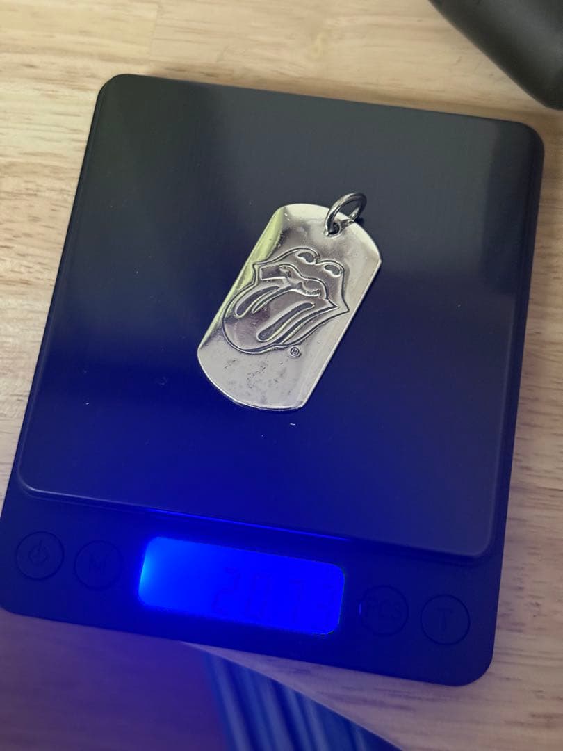 クロムハーツ D TAG LRG LT リップアンドタンドッグタグ ネックレス