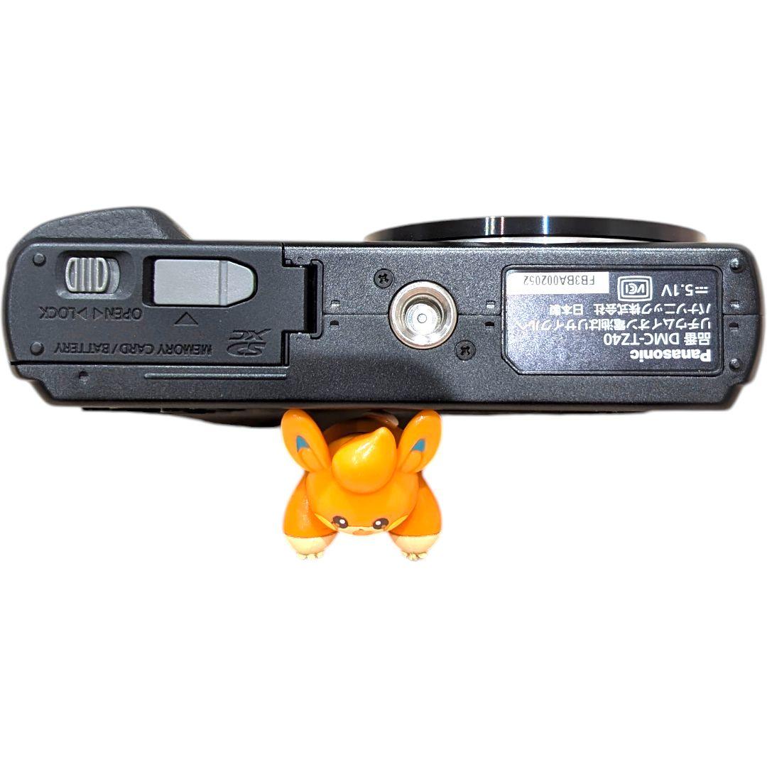 動作確認済 Panasonic DMC-TZ40 デジカメ ブラック Wi-Fi