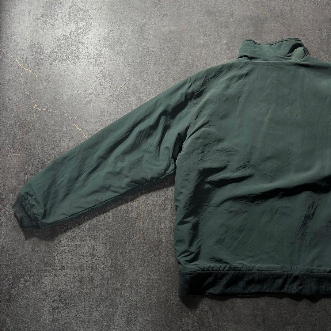 L.L.Bean エルエルビーンウォームアップジャケットグリーンフリース古着XL