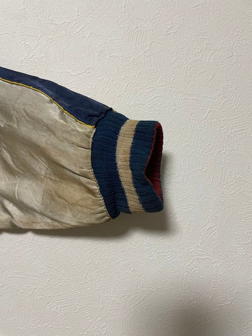 ヴィンテージスカジャン　古着　50s TRIPLE