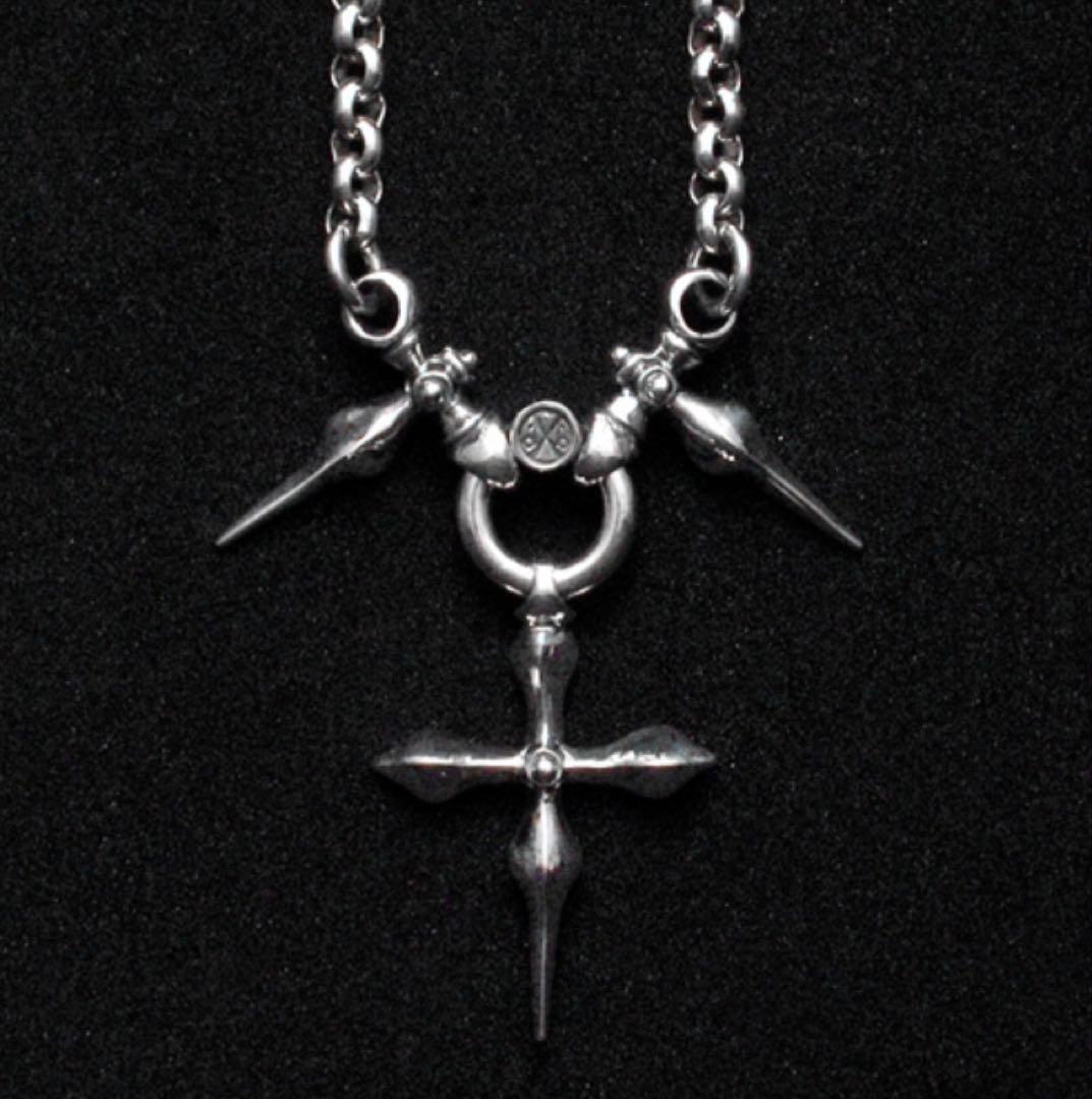 deaf breed T-53クロス925 ネックレス