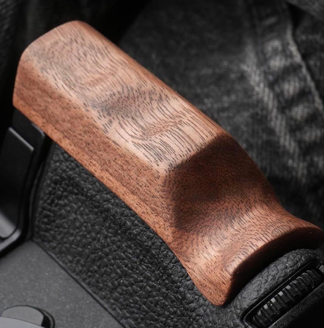 【新品・未開封】Sonyソニーa7v L型クイックリリースプレート　高級天然木