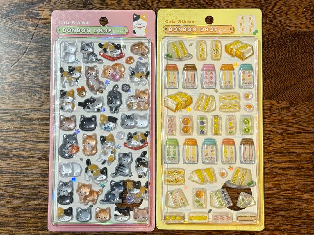 【正規品】新作和柄 ボンボンドロップシール2点セット