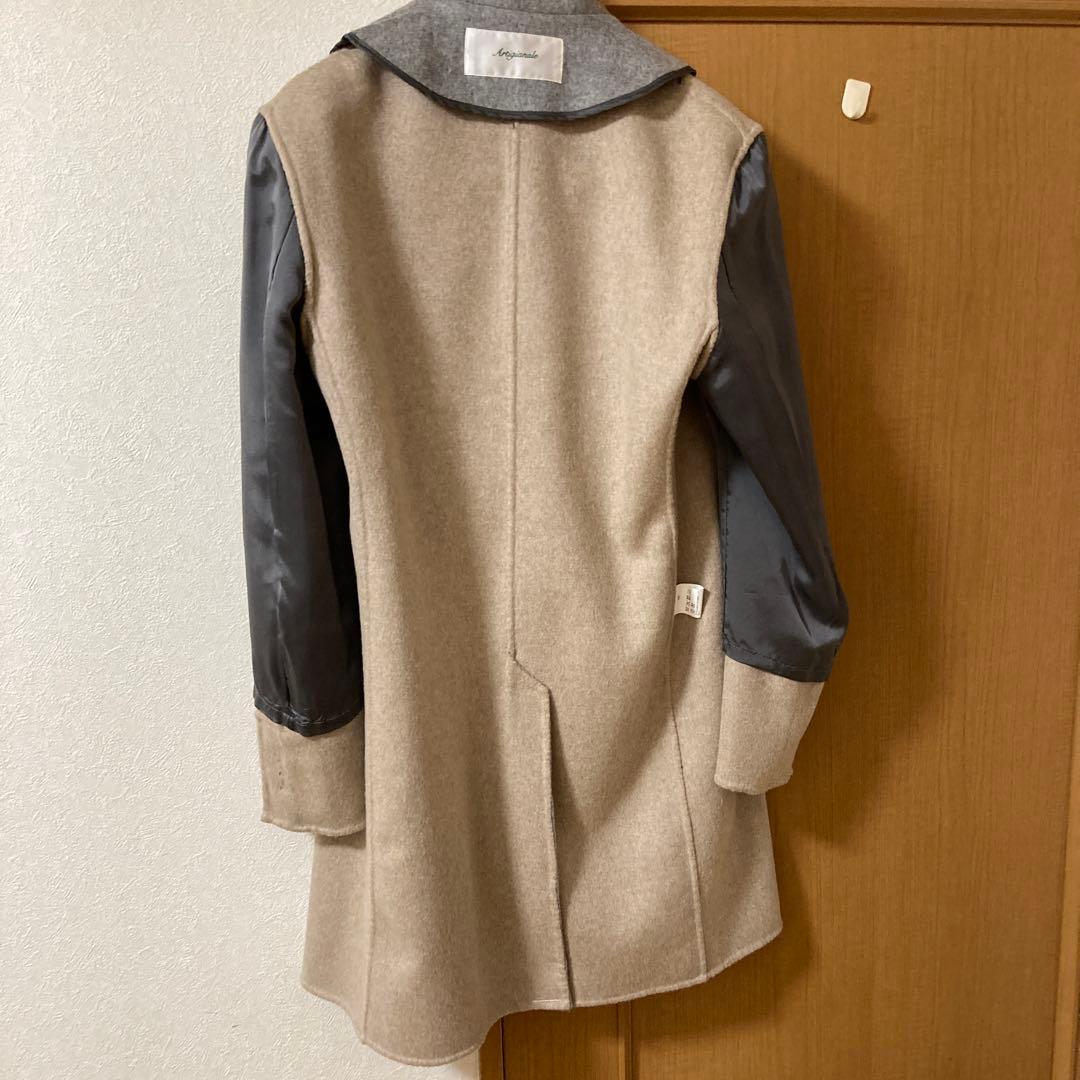 ARTIGIANALE グレー チェスターコート サイズ48 イタルスタイル