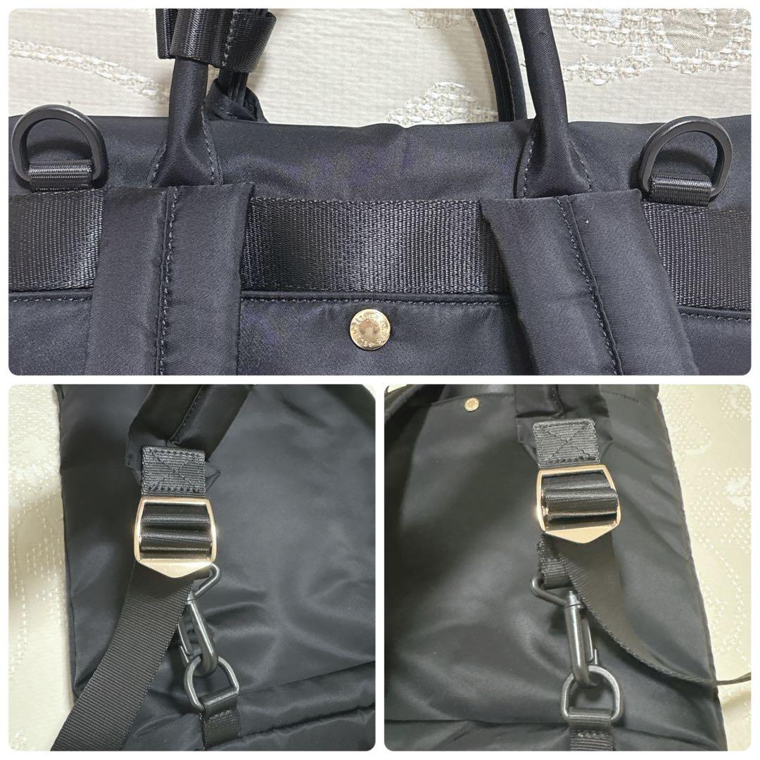 SELENT ETHERセレーンエテール 4way ナイロンバッグ 黒 リュック