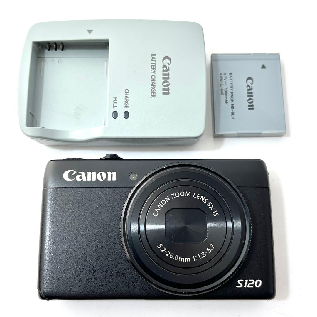 て58【美品】Canon PowerShot S120 デジタルカメラ