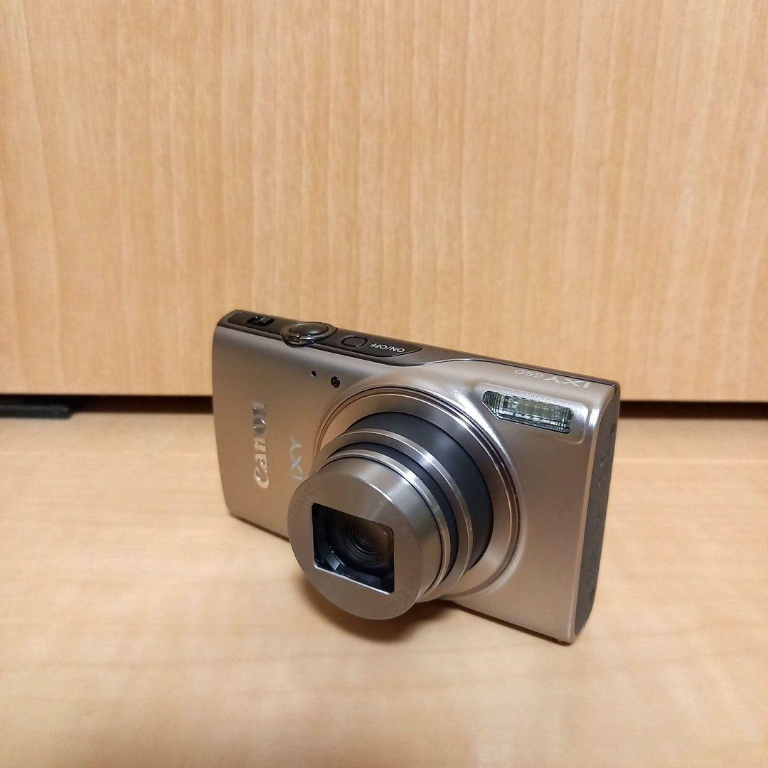 極美品Canon IXY650 シルバー 動作確認済 Wi-Fi搭載