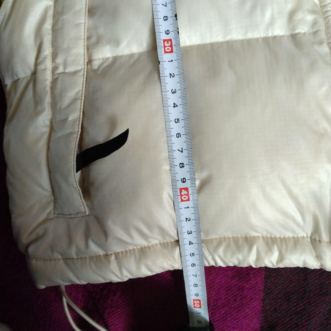 THE NORTH FACE ベージュホワイト ダウン