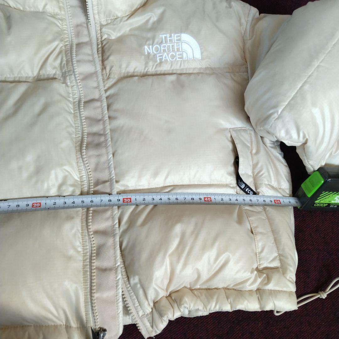 THE NORTH FACE ベージュホワイト ダウン