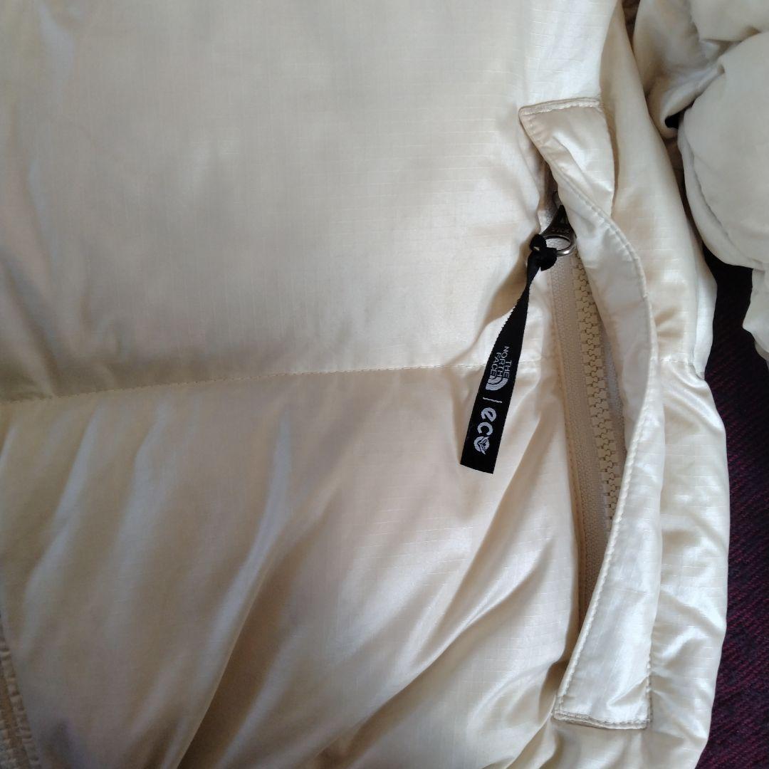 THE NORTH FACE ベージュホワイト ダウン