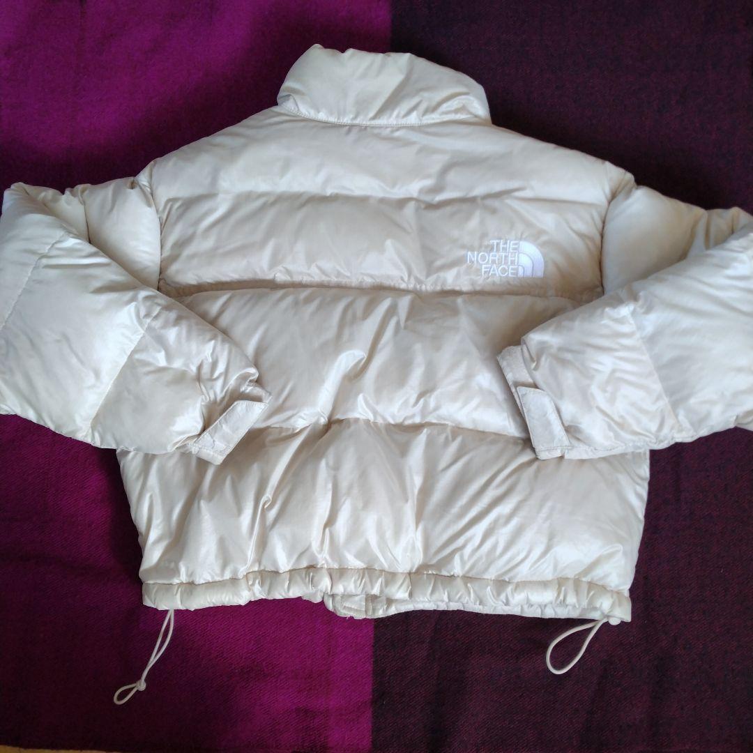 THE NORTH FACE ベージュホワイト ダウン