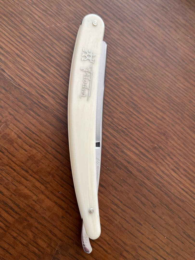 ヘンケルス Friodur 70 1/2 カミソリ Zwilling 直刃剃刃