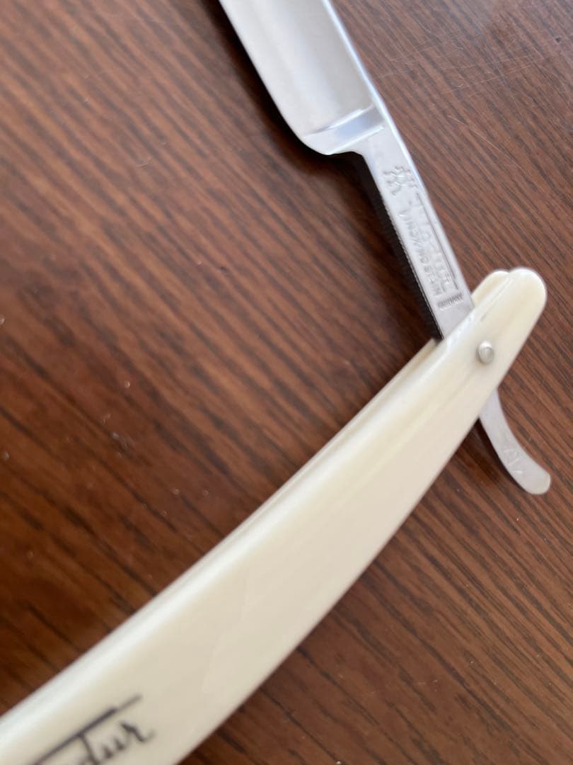 ヘンケルス Friodur 70 1/2 カミソリ Zwilling 直刃剃刃