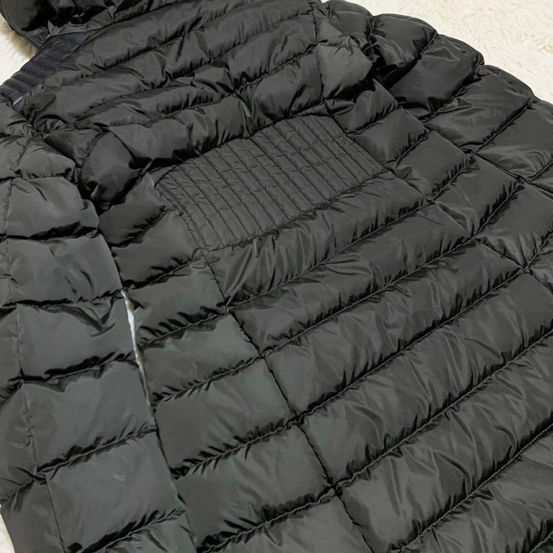 【yuyu】モンクレール ダウン TALEVE ラムレザー カーキ 2