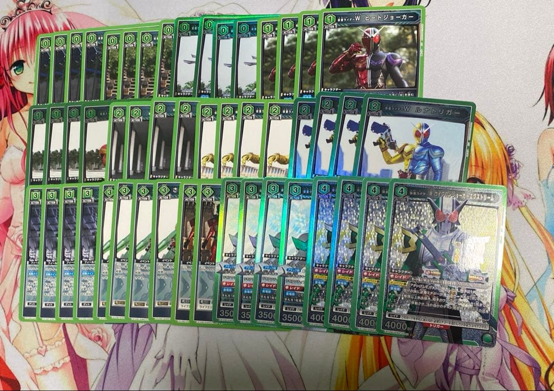 ウ*ギ様 ユニオンアリーナ 仮面ライダーWデッキ+改造パーツ