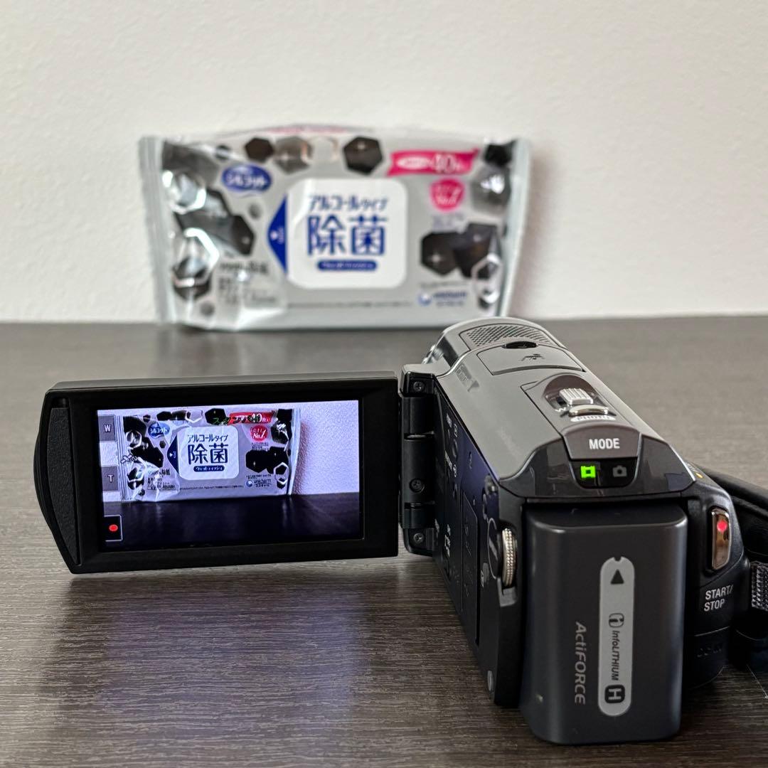 SONY HDR-CX520Vデジタルビデオカメラ おすすめアクセサリーキット付