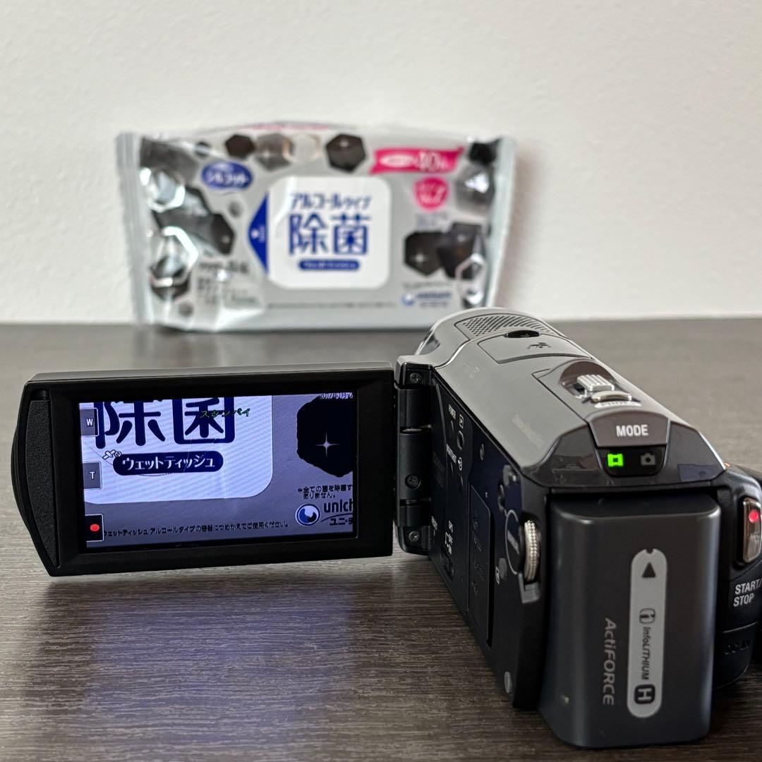 SONY HDR-CX520Vデジタルビデオカメラ おすすめアクセサリーキット付