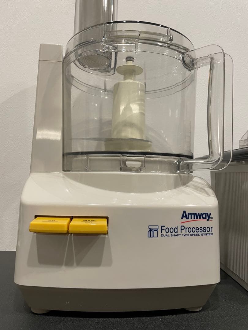 【使用数回】美品　Amway Food Processor ホワイト　アムウェイ