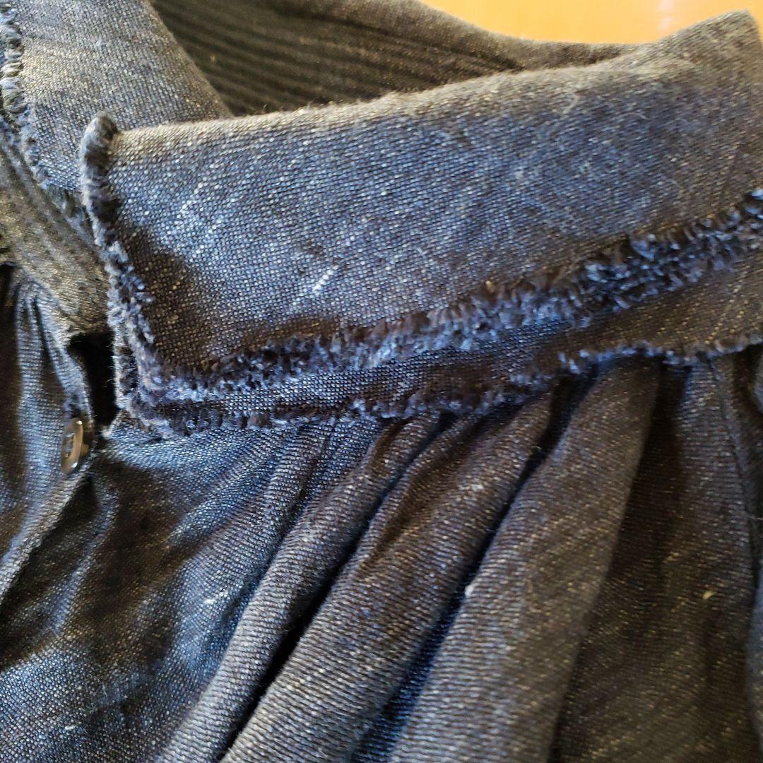 超美品　yunahica 　麻100％　ブラウス