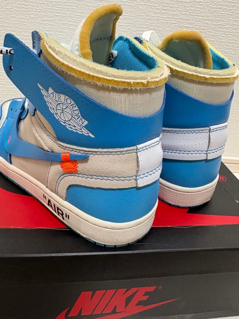 Nike Air Jordan 1 Off-White 青/白