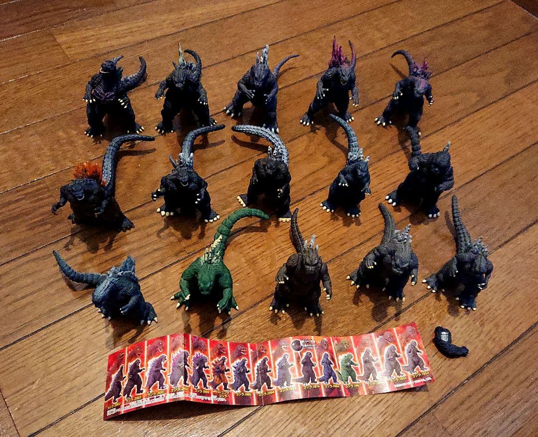 HGシリーズ ゴジラクロニクル 第1弾 全15種セット