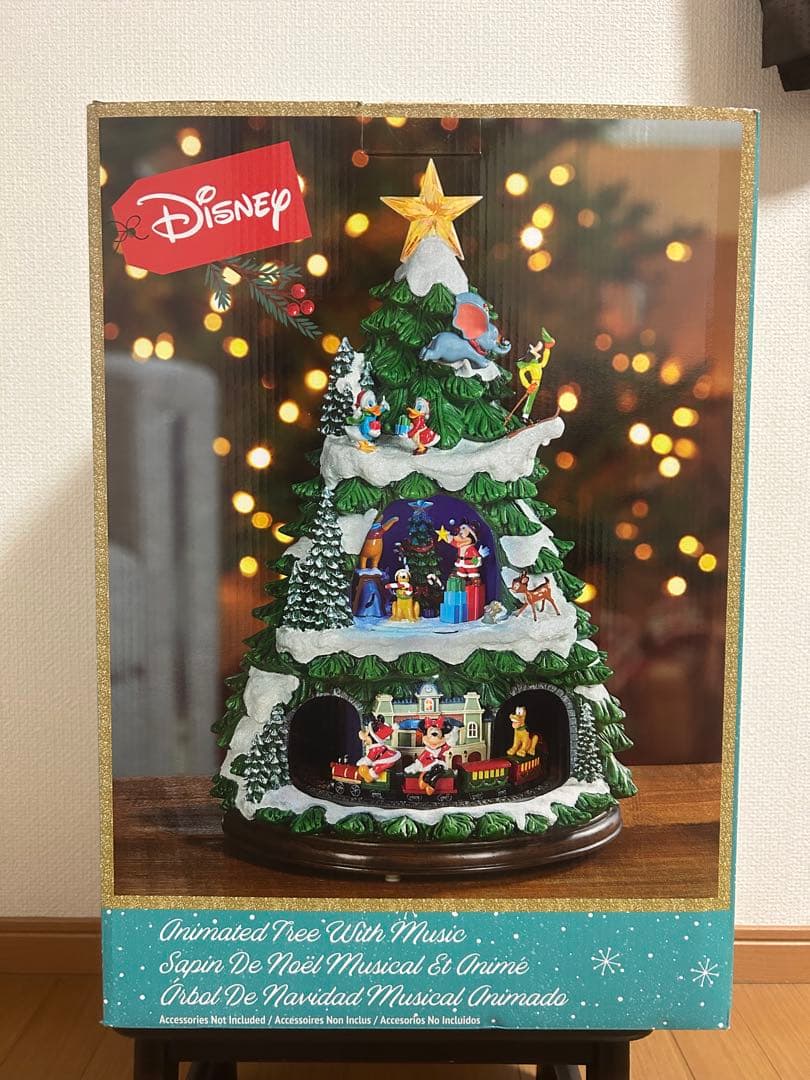 Disney ディズニークリスマスツリー　Costco コストコ　電車