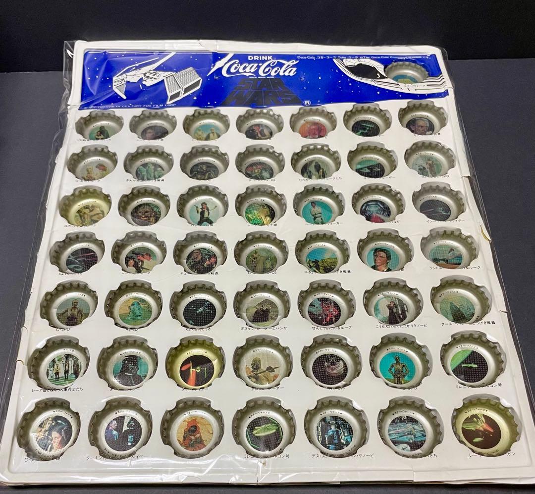 コカ・コーラ 王冠 スターウォーズ 全50種コンプリート台紙付