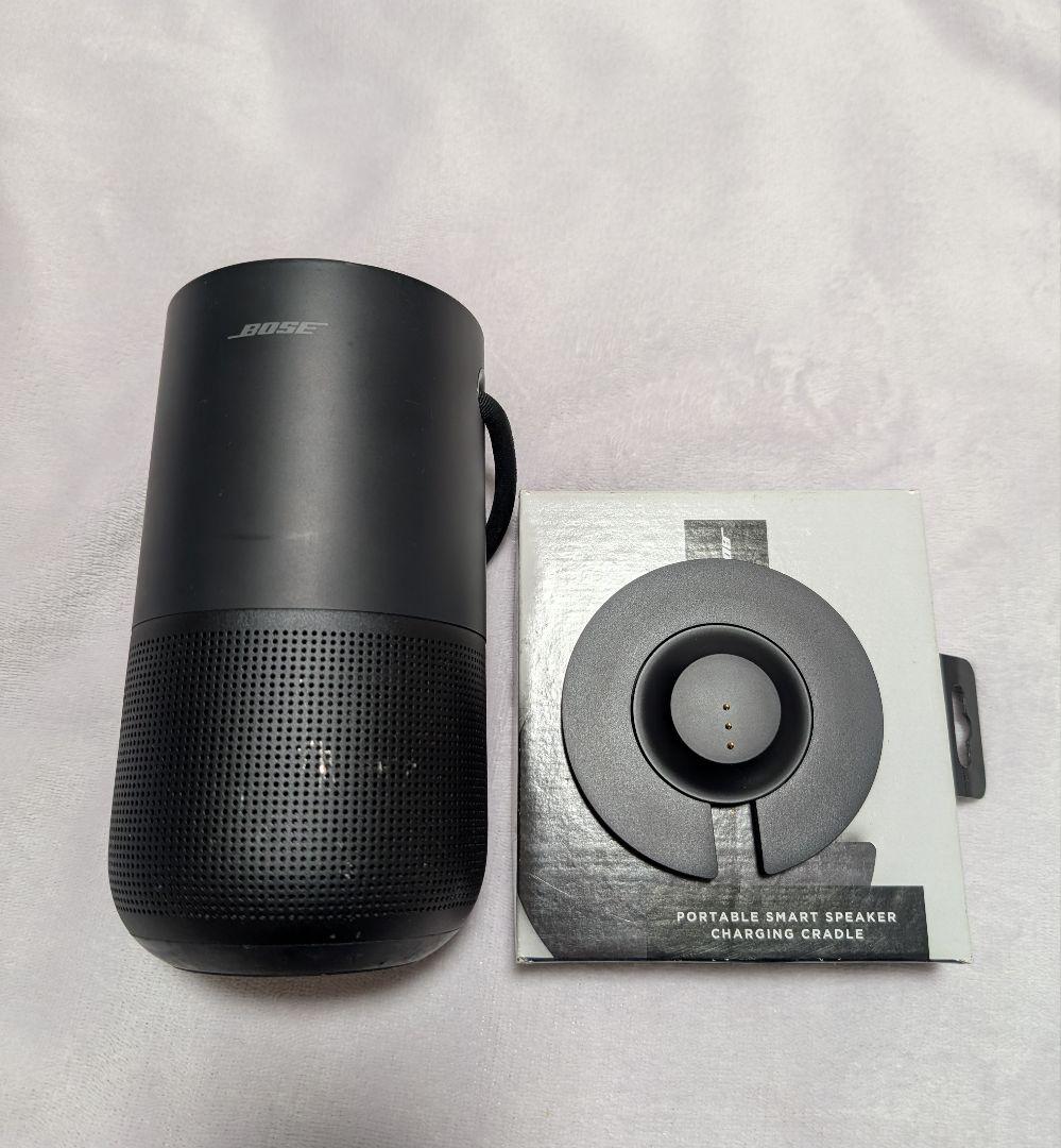 Bose ポータブルスマートスピーカー 充電クレードル付き