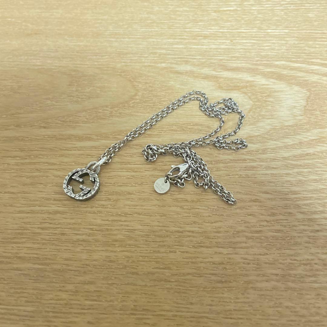 【値下げ交渉⭕️】GUCCIシルバー チェーンネックレス