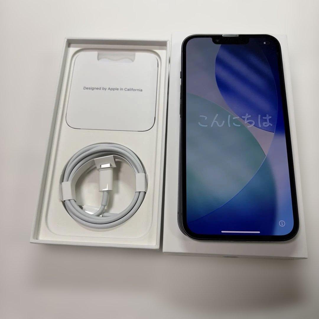 Apple iPhone 13 本体 充電ケーブル付