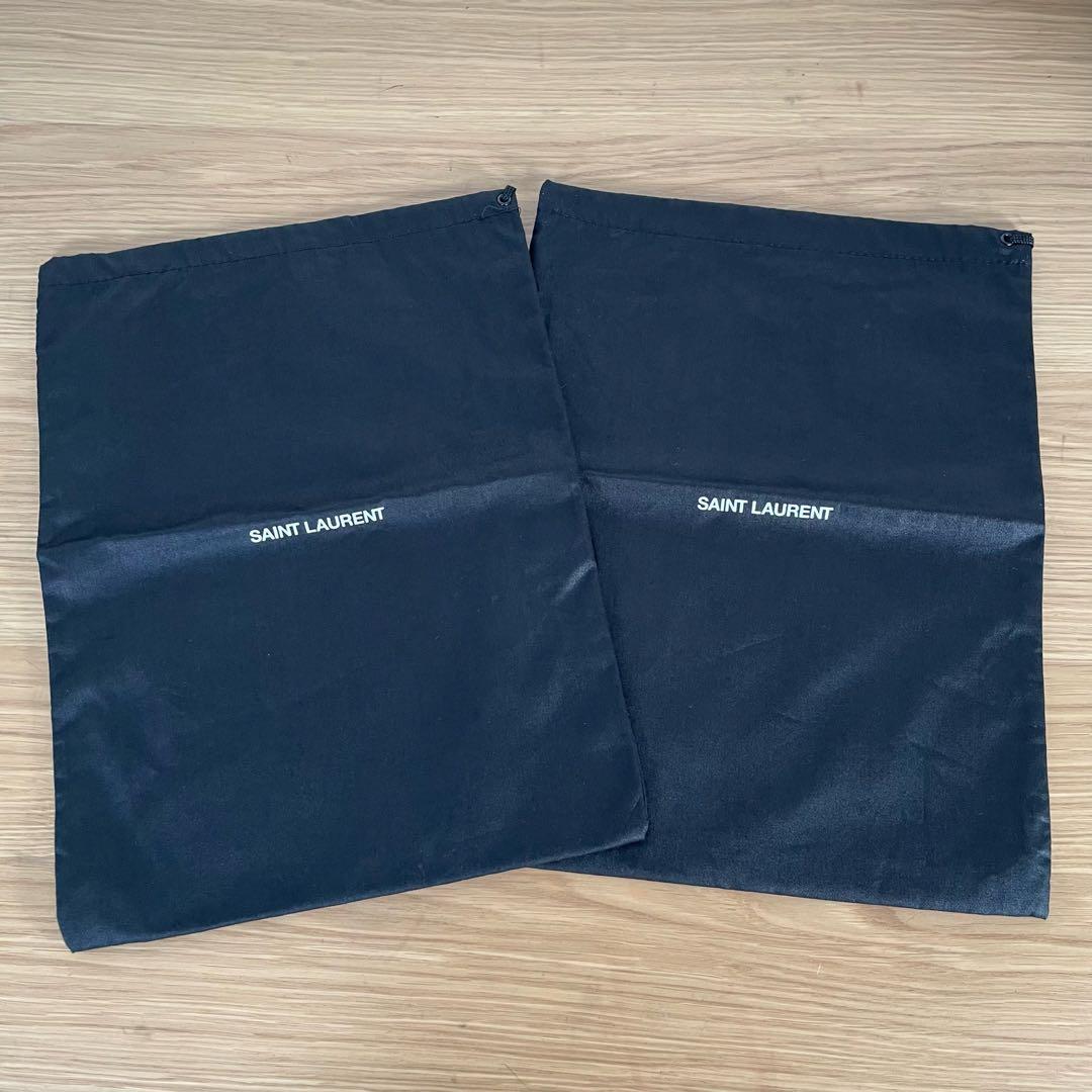 サンローラン　サイドゴアアンクルブーツ　レザー　ブラック　34.5