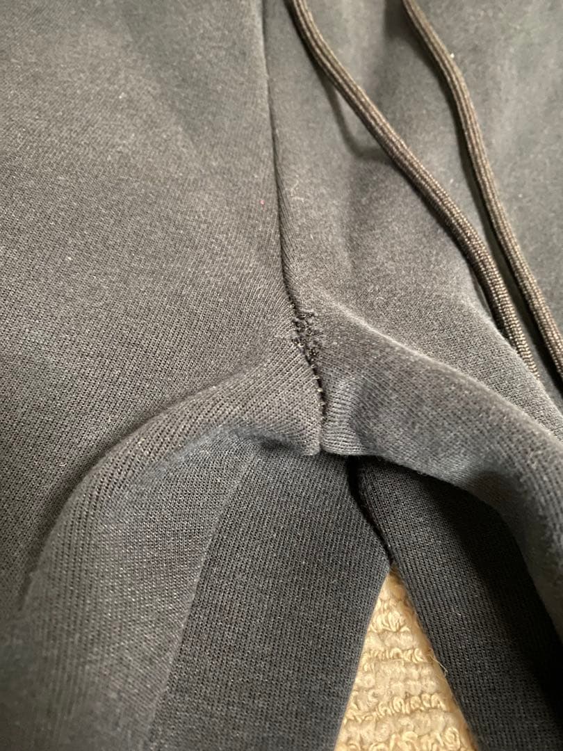 NIKE 黒 グレー ジップパーカー セットアップショートP付きS 6点セット