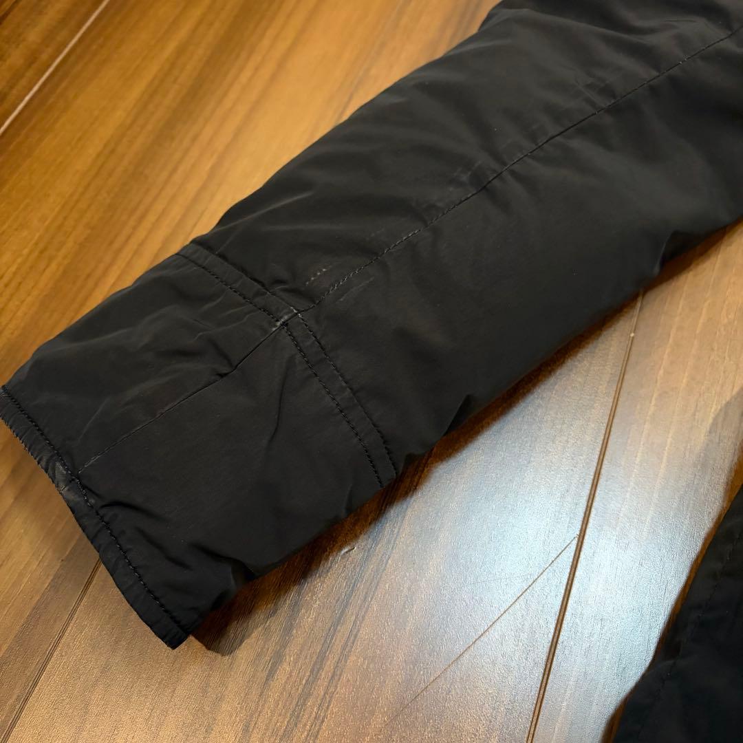 ウールリッチ　WOOLRICH ダウンジャケット 黒 ファー付き　XS