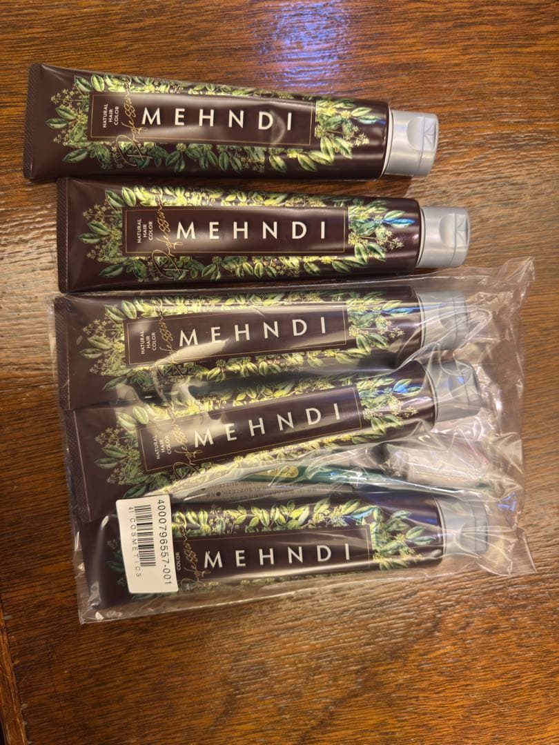 MEHNDI カラートリートメント 5本セット　新品未使用