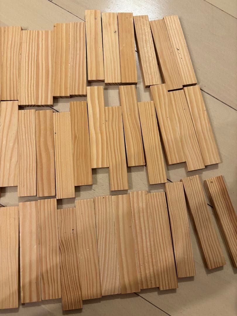 KAPLA 木製積み木 収納ボックス付き 約1000ピース