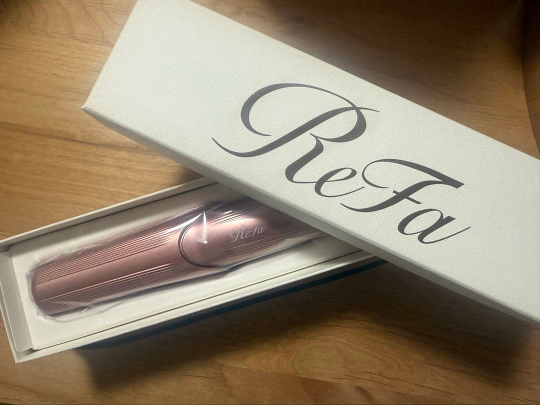 ど*ん様 ReFa リファ フィンガーアイロン ピンク 正規品ヘアアイロン充電式