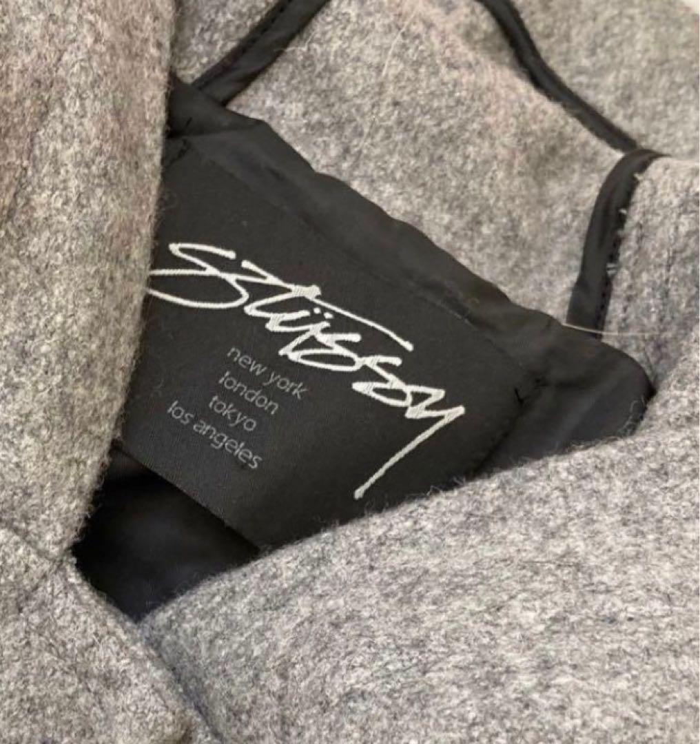 Stussy フード付きコート