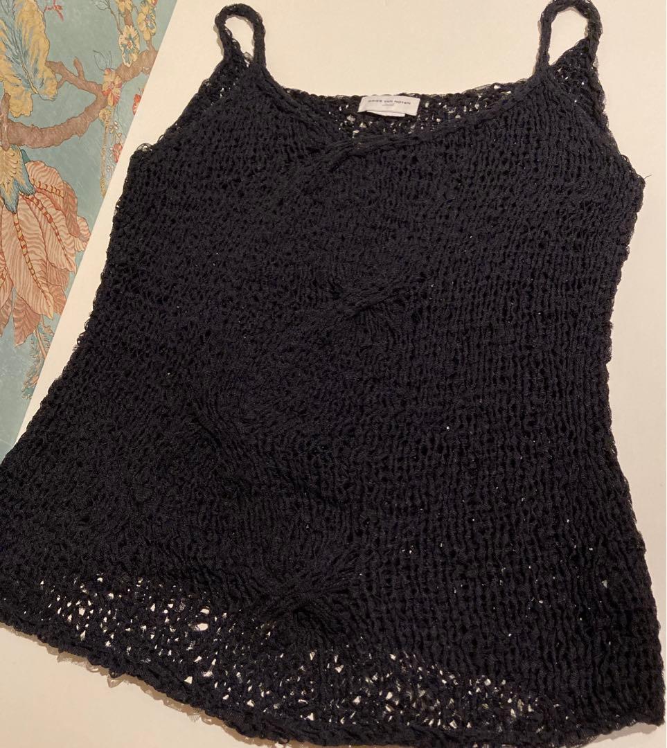 DRIES VAN NOTEN 2002ss 黒　トップス