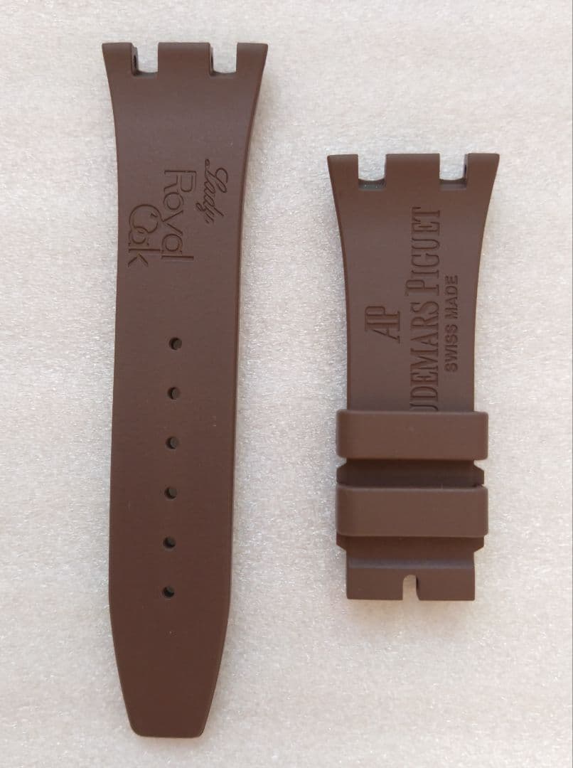 オーデマ・ピゲ ロイヤルオーク 純正ベルト (ラバー／ブラウン)