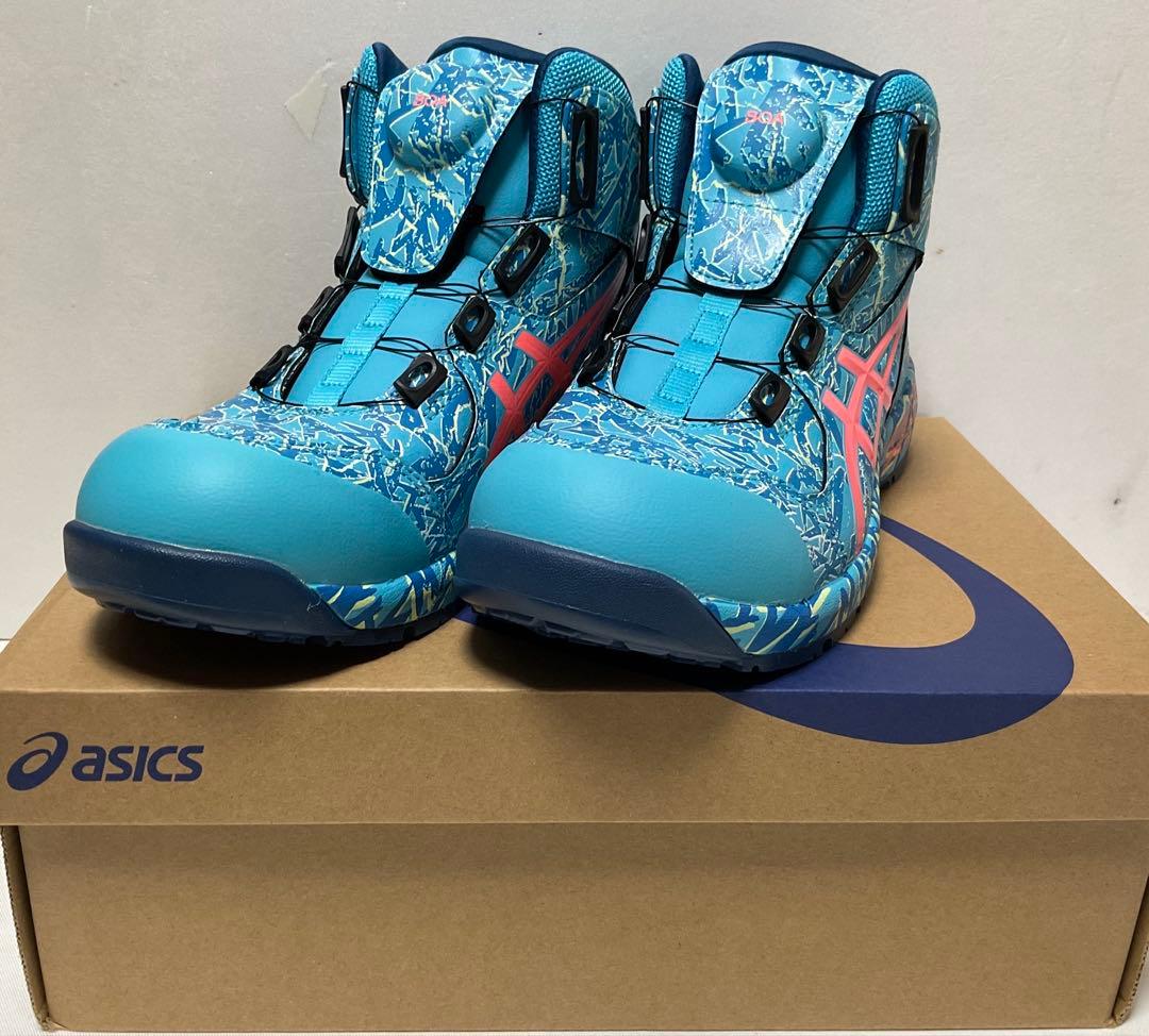 ⑥アシックス安全靴限定色 ウィンジョブ CP304BOA MAGMA25.5cm