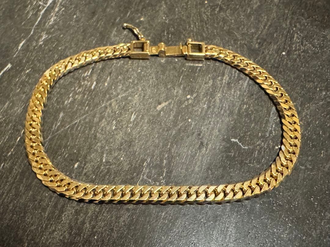 K18YG喜平ブレス（W6面） 18cm 11.8g