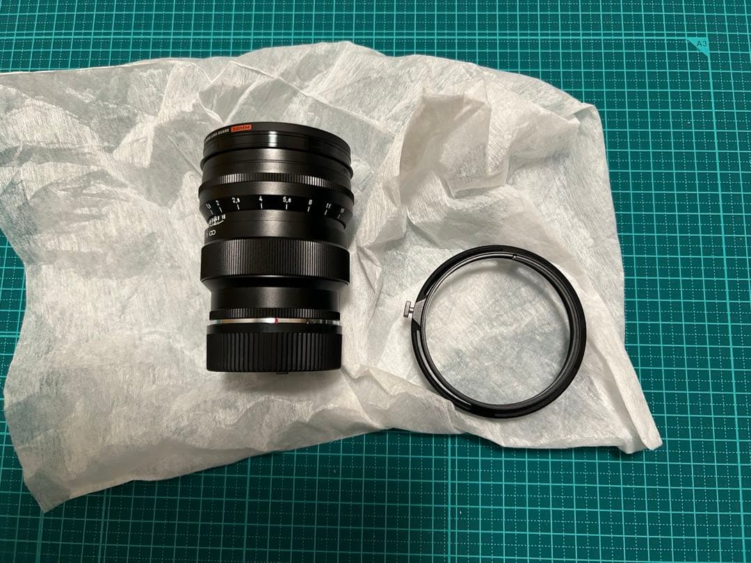 Voigtlander 75mm f1.5 VMコシナレンズ ライカMマウント