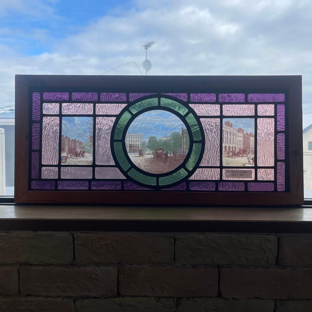 ステンドグラス　イギリス製　レプリカ