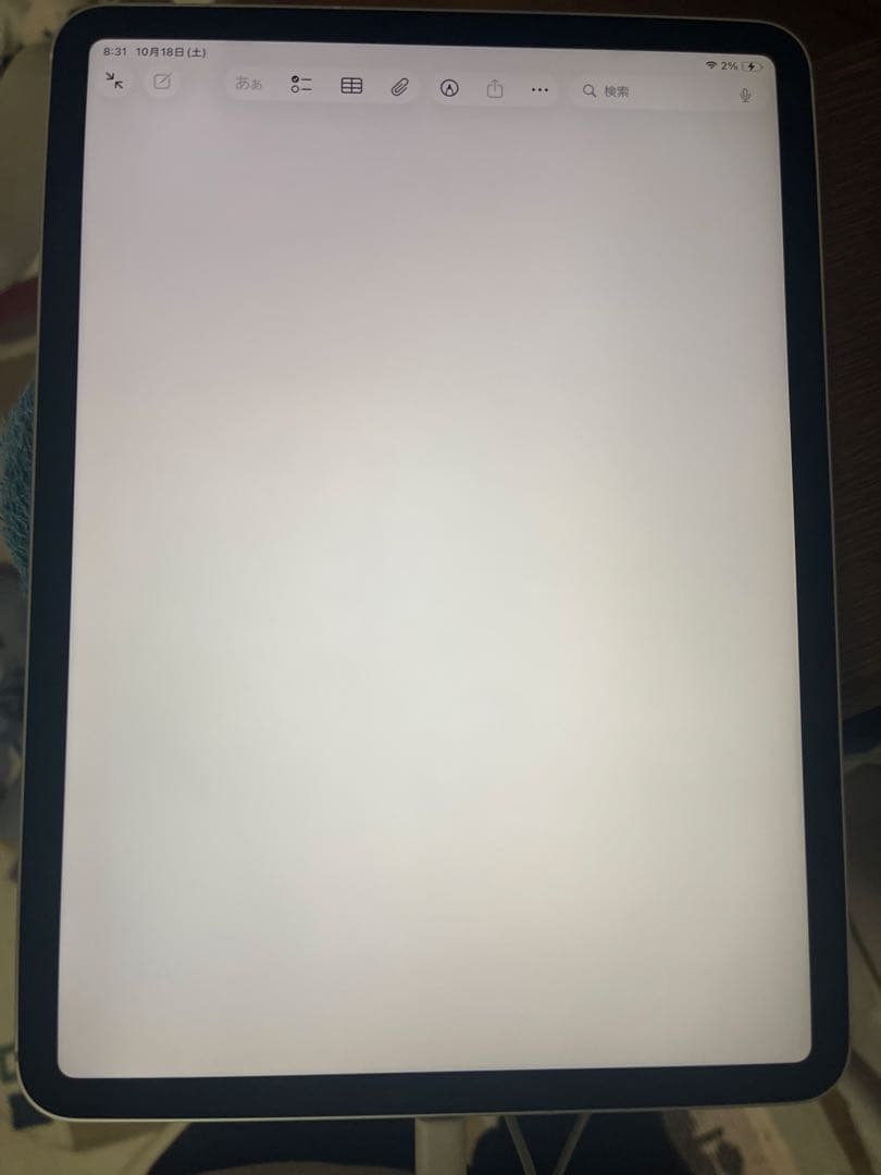 はなちゃん　Apple iPad pro 11インチ　シルバー