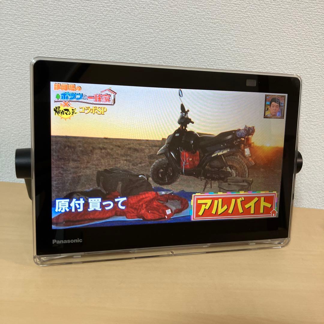 【美品】Panasonicポータブルデジタルテレビ　防水　UN-10CN10-K