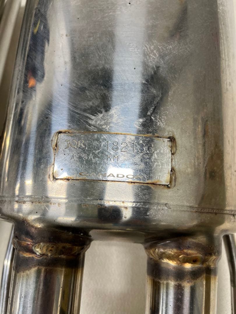 AZSH20系クラウン　ガナドールマフラー　CDE-656ノーマルバンパー用