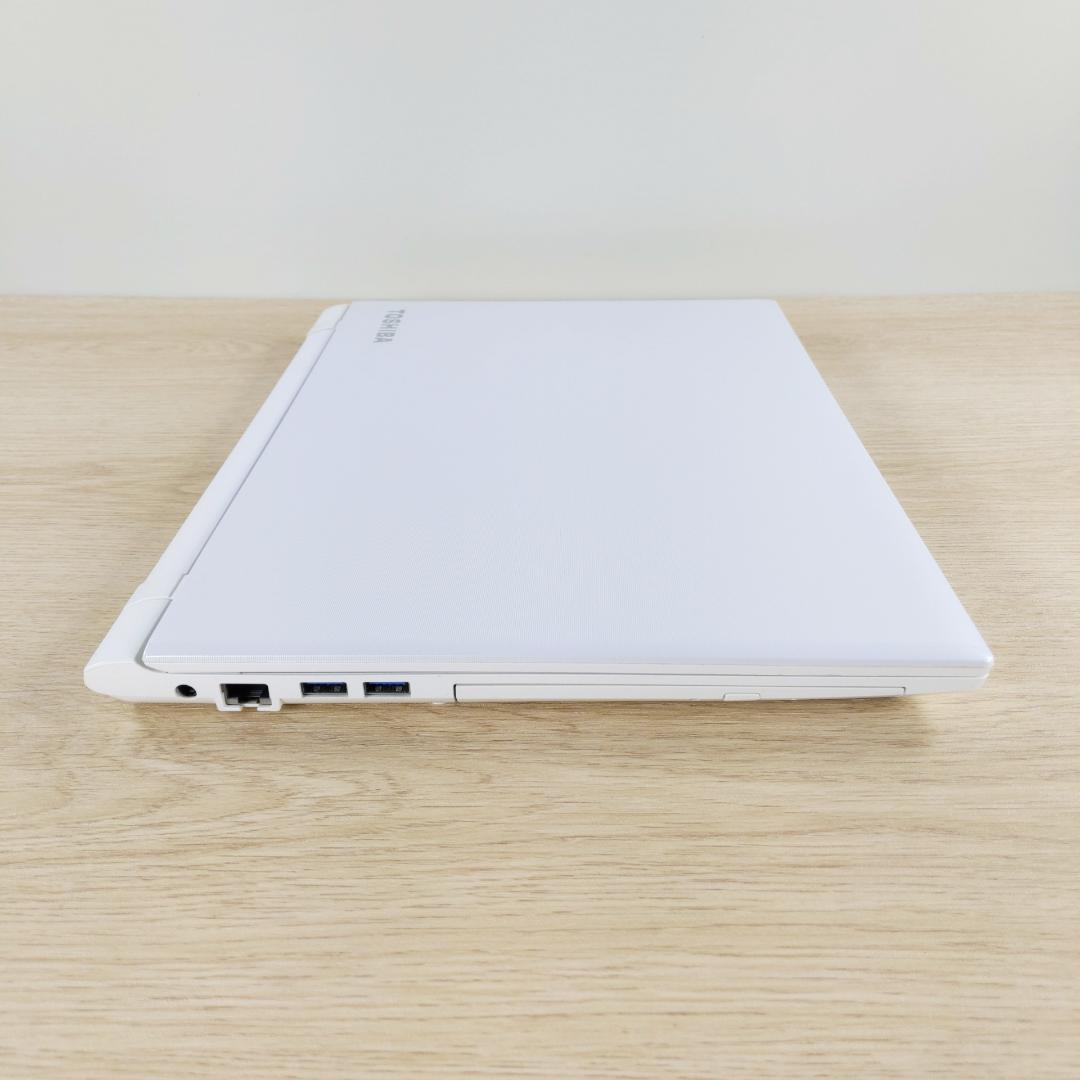 【贅沢1TB】すぐ使える東芝ノートパソコン ホワイト 初期設定済み カメラ付き