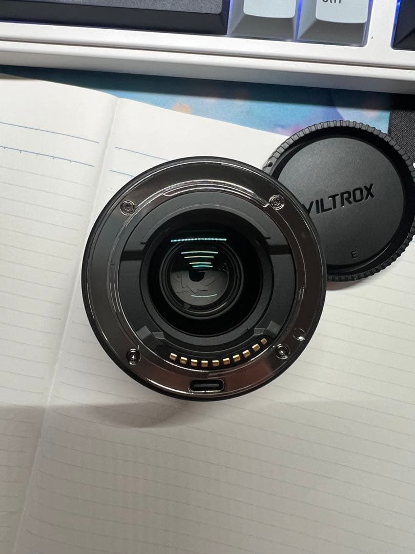 【未使用に近い】VILTROX 50mm f2.0 FE E-Mount レンズ