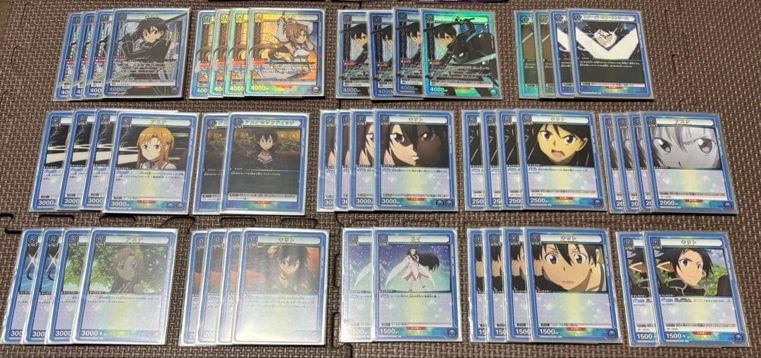 ユニオンアリーナ　ソードアートオンライン　デッキ＋パーツ